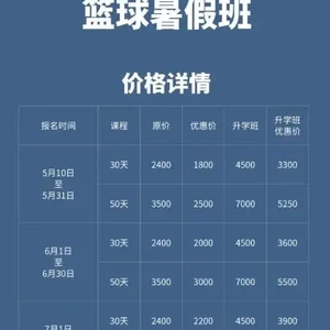 南京儿童篮球训练怎么收费的